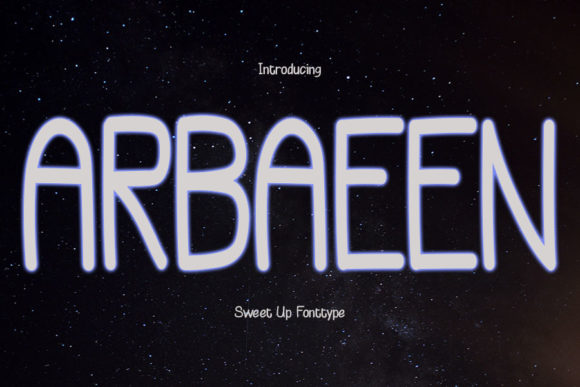 Arbaeen: A Handwritten Font for Creative Expression