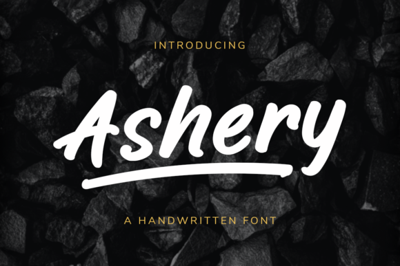 Ashery: Bold Script for Strong Campaigns