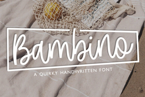 Bambino Font: Quirky & Memorable