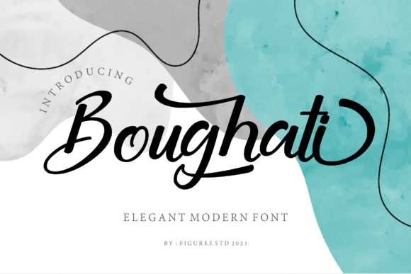 Boughati: A Handwritten Font for Editorial Design