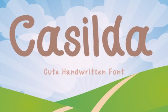 Casilda: A Handwritten Font for Creative Makers