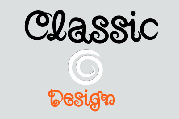 Classic Design Font for Business