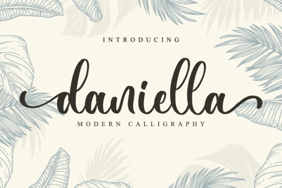 Daniella: A Dazzling Script Font