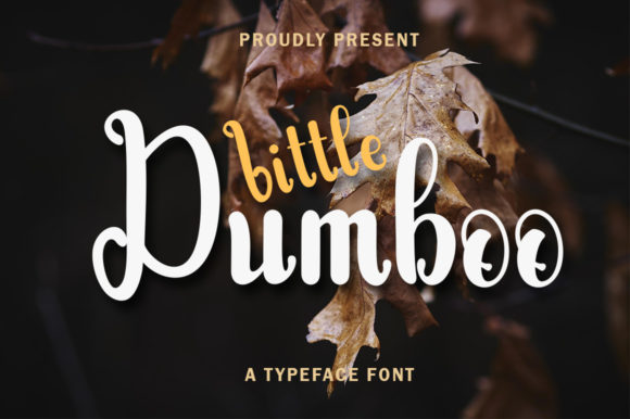 Dumboo: A Handwritten Font for Web Design