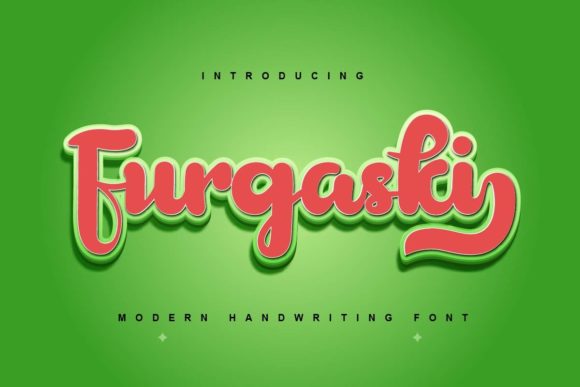 Furgaski: A Handwritten Font for Elegant Design