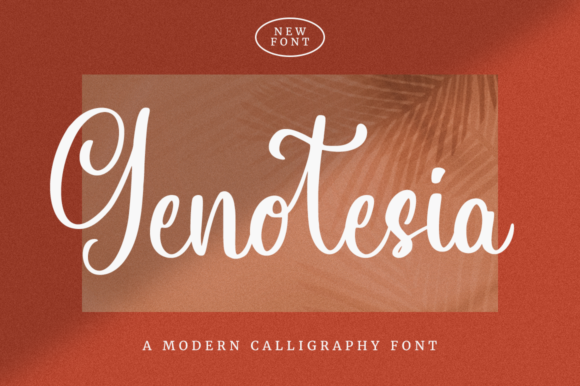 Genotesia: A Stylish Script Font