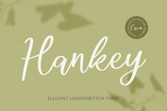 Hankey: A Bold, Beautiful Font for Your Brand