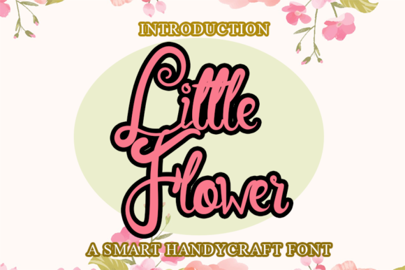 Little Flower Font for Elegant Design