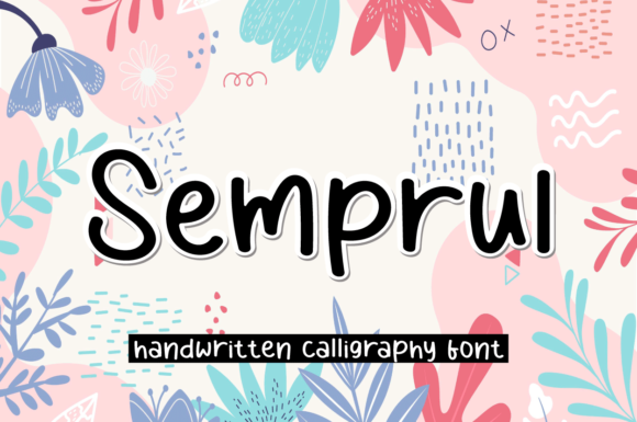 Semprul: Handwritten Font for Web Design