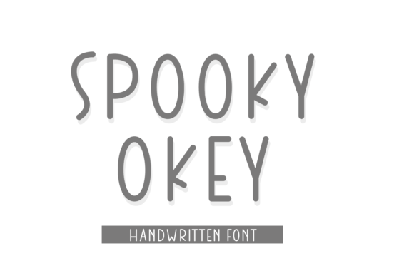 Spooky Okey Font for Creative Projects