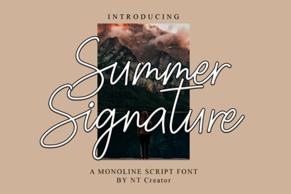 Summer Signature Font Review