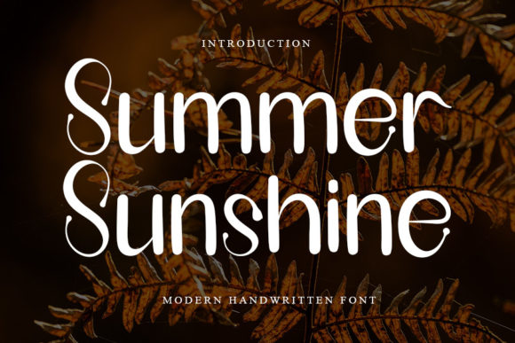 Summer Sunshine Font Review