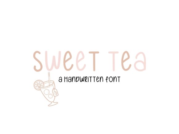 Sweet Tea: A Handwritten Font for Elegant Design