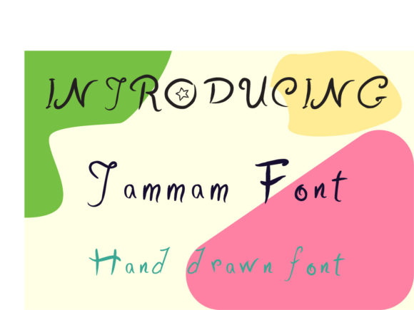 Tammam: A Script Font for Real-World Design