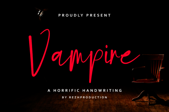 Vampire Font: Stylish Script for Web Design