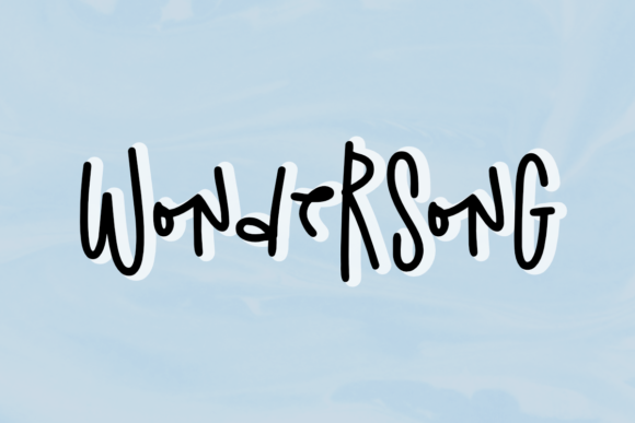 Wondersong: A Whimsical Font for Makers